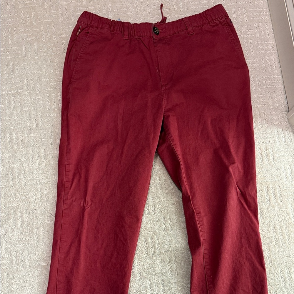 Chubbies Men's Burgundy Chinos